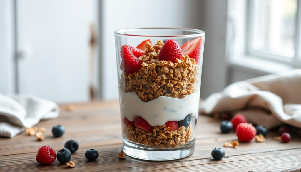 Greek yogurt parfait recipe
